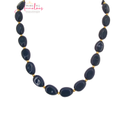 Sweet7 Korte Ketting 101233007 donker blauw Sweet7 Korte Ketting 101233007 donker blauw